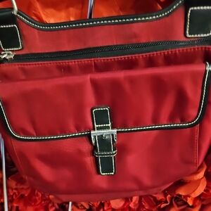 Nylin Red Crossbody Bag